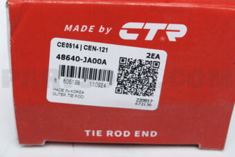 CTR CEN121 TIE ROD END OUTER LH