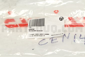 CTR CEN141 TIE ROD END OUTER RH