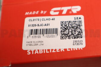 CTR CLHO40 STABILIZER LINK FRONT