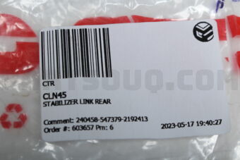 CTR CLN45 STABILIZER LINK REAR