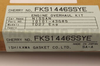 Cherry FKS1446SSYE FULL GASKET KIT NI TD27 11044-43G01 CHERRY