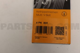 Contitech 4PK805 V-RIBBED BELT/F10/F12/F13