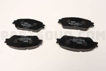 DELPHI LP2132 BRAKE PAD SET, DISC BRAKE