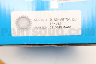 DENKI 31100PLMA01 ALTERNATOR