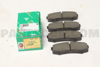 FBL AFP325 BRAKE PAD