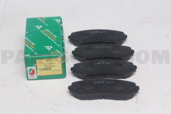 FBL AFP572 BRAKE PAD