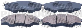 FEBEST 0101KUN40F PAD KIT, DISC BRAKE, FRONT