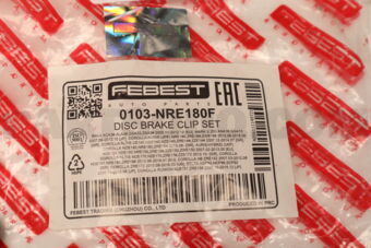 FEBEST 0103NRE180F DISC BRAKE CLIP SET