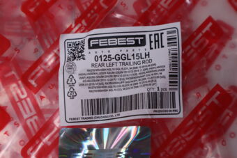 FEBEST 0125GGL15LH REAR LEFT TRAILING ROD