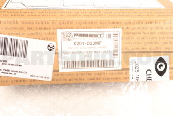 FEBEST 0201D23MF PAD KIT, DISC BRAKE, FRONT