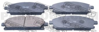 FEBEST 0201T30F PAD KIT, DISC BRAKE, FRONT