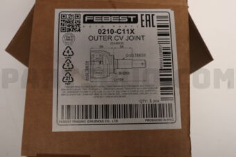 FEBEST 0210C11X OUTER CVJ 22X49X25