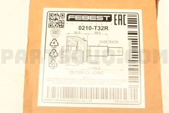 FEBEST 0210T32R OUTER CV JOINT 26X62X29