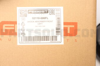 FEBEST 02110006FL SHOCK ABSORBER FRONT LEFT GAS.TWIN TUBE