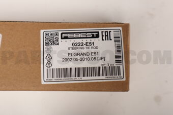 FEBEST 0222E51 AXIAL JOINT