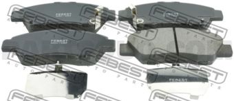 FEBEST 0301GEF PAD KIT, DISC BRAKE, FRONT - KIT