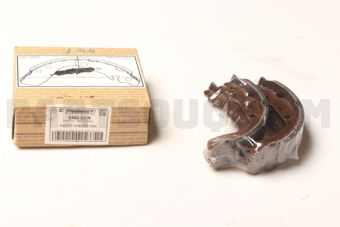FEBEST 0302GDR SHOE KIT, REAR BRAKE