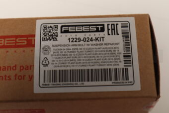 FEBEST 1229024KIT SUSPENSION ARM BOLT W/ WASHER REPAIR KIT