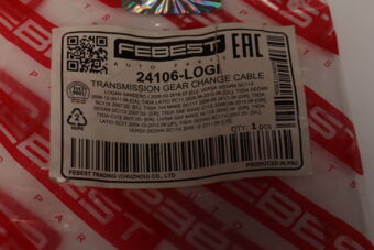 FEBEST 24106LOGI TRANSMISSION GEAR CHANGE CABLE