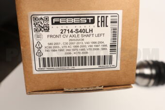 FEBEST 2714S40LH DRIVE SHAFT FRONT LEFT 26X535X36