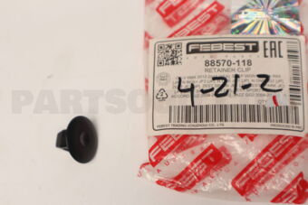 FEBEST 88570118 RETAINER CLIP