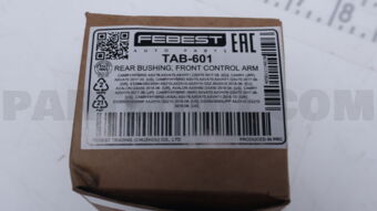 FEBEST TAB601 REAR BUSHING, FRONT CONTROL ARM