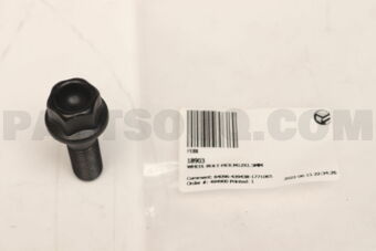 FEBI 18903 WHEEL BOLT-HEX.M12X1.5MM