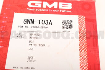 GMB 21010EB70A WATER PUMP