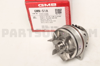 GMB GWN51A WATER PUMP