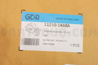 Good Rubber Co LTD GN61020B ENGINE BUSHING RH SET