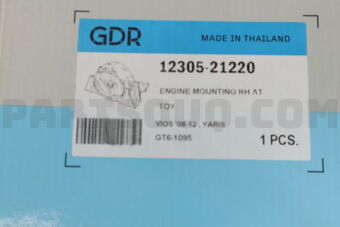 Good Rubber Co LTD GT61095 ENGINE MOUNTING RH AT