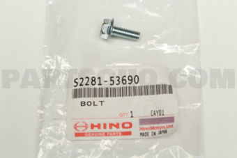 HINO S228153690 BOLT