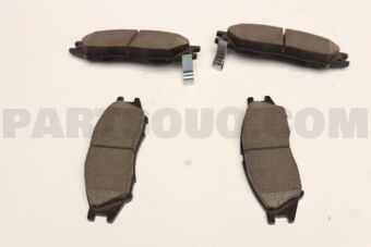 Hi-Q SP1156 BRAKE PAD FRONT 41060-6N091 NI SUNNY IV (ALL MODELS) 1999- HI-Q