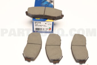 Hi-Q SP1416 BRAKE PAD FRONT 55200-65J11,55200-65J00 SUZ VITARA 2006- HI-Q