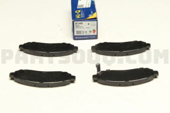 Hi-Q SP1460 BRAKE PAD FRONT 41060-ZP025,55210-82Z00 NI FRONTIER 2005-2011 HI-Q