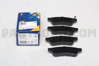 Hi-Q SP1513 BRAKE PAD REAR NI FRONTIER 2005- Hi-Q