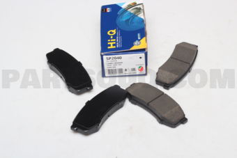 Hi-Q SP2040 BRAKE PAD REAR 04466-60020,04466-60060 TO LAND CRUISER 1990-2002 HI-Q