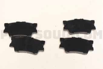 Hi-Q SP2081 BRAKE PAD REAR TO RAV4 2006- Hi-Q