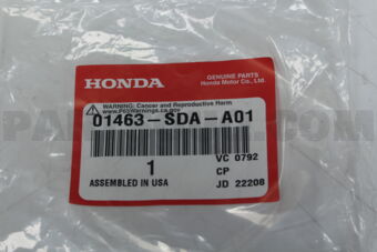 Honda 01463SDAA01 CALIPER SET, FR