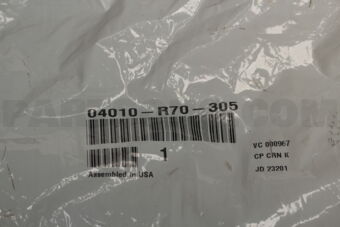 Honda 04010R70305 SET,TUBE,AIRFLOW