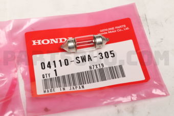 Honda 04110SWA305 BULB T10X31(8W)