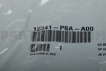 Honda 12341P8AA00 PKG,HEAD COVER