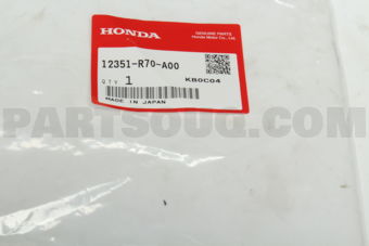 Honda 12351R70A00 PKG,HEAD COVER RR