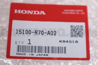 Honda 15100R70A02 PUMPASSY,OIL
