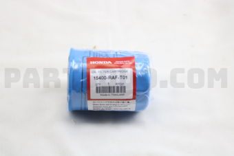 Honda 15400RAFT01 OIL FILTER CARTRI