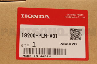 Honda 19200PLMA01 PUMP COMP,WATER