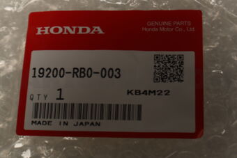 Honda 19200RB0003 PUMP COMP,WATER