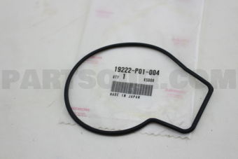 Honda 19222P01004 O-RING,W/PUMP