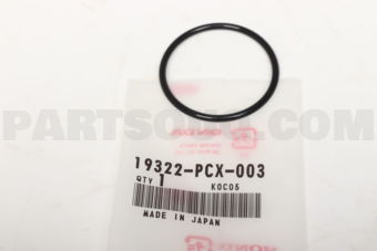 Honda 19322PCX003 O-RING,43.8X3.1