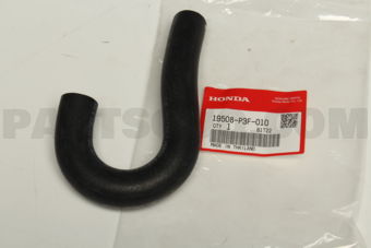 Honda 19508P3F010 HOSE,BYPASS OUT